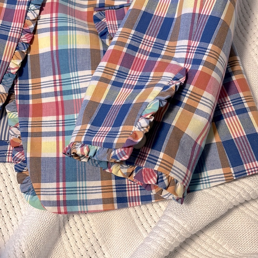 J.CREW Regent Blazer 💙🤍🩷 - Picture 8 of 12